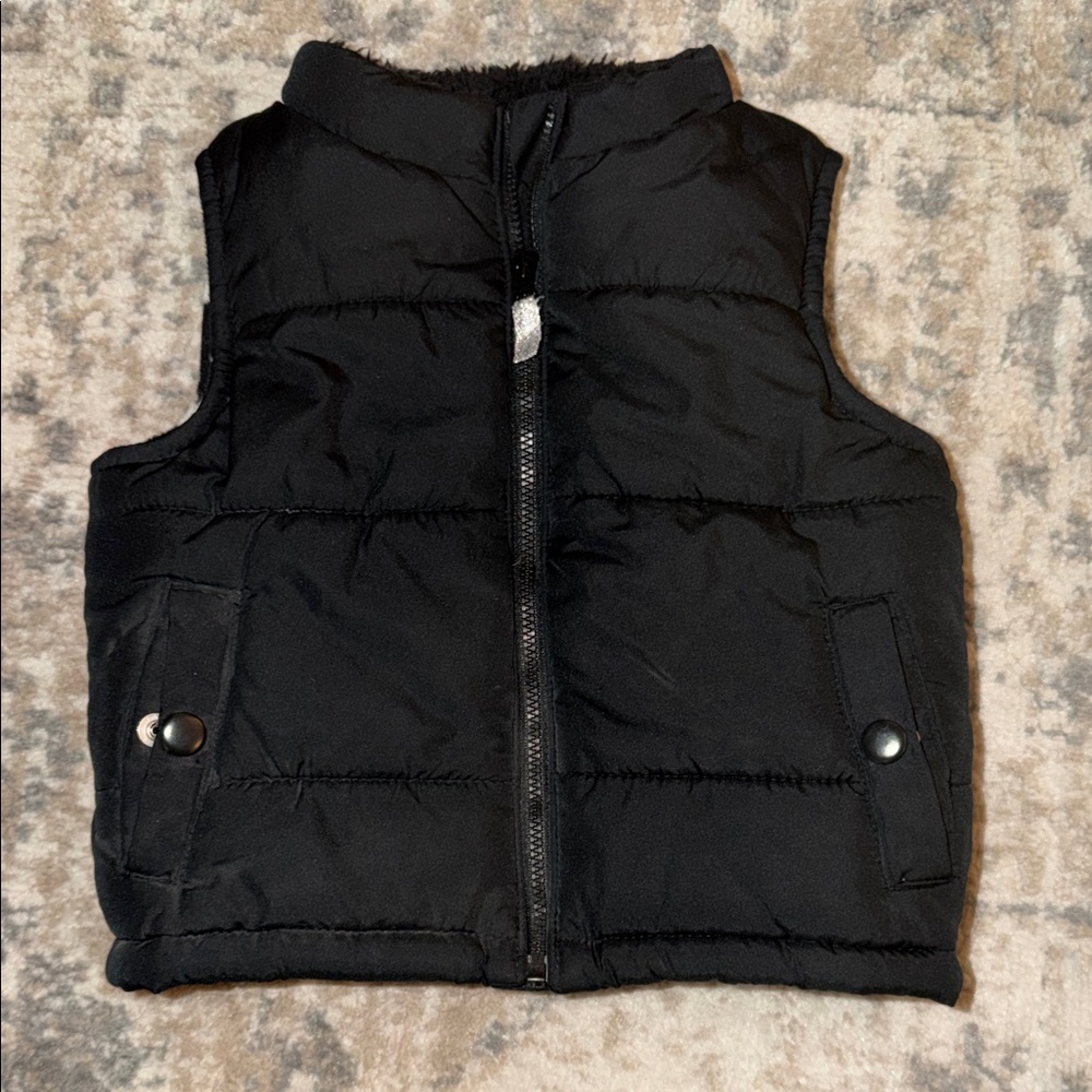 Carter's Black Puffer Vest for Kids